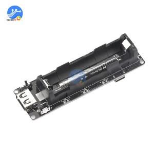 WEMOS ESP32 보드 박스 용 18650 리튬 배터리 확장 홀더 Arduino 마이크로 USB -A 출력 diy 보조베터리