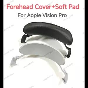 호환  3D 프린트 에어 커버 및 부드러운 이마 패드 매트 비전 프로 VR 헤드셋 교체 편안한 스폰지 헤드웨어