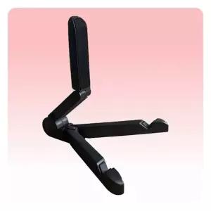 (색상 랜덤배송)접이식거치대 휴대용 핸드폰 삼각거치대 미니 거치대