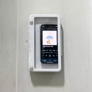 ( )욕실 핸드폰거치대 화이트 주방스마트폰거치대 샤워실폰거치대 주방핸드폰거치대 화장실핸드폰거치대 샤