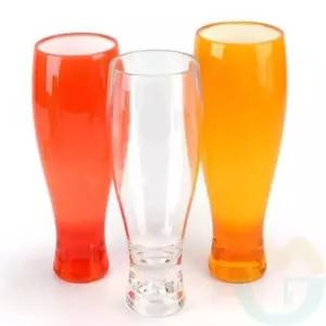 굿마켓 다용도 맥주컵 특대 (노랑) 라떼잔 예쁜잔 음료수잔 음료수컵 카페컵