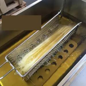 칩스 튀김기 바구니 음식 서빙 트레이 가정용 레스토랑 튀김 간식용 스테인리스 스틸 스트레이너