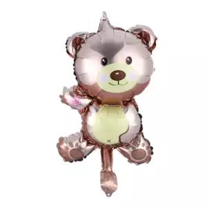 손을 흔드는 귀여운 곰돌이 애니멀풍선 5개 어린이날 돌잔치 유아선물