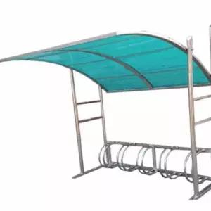 굿마인드 N2자전거보관소 지붕-그린2M/5대분 아파트자전거거치대