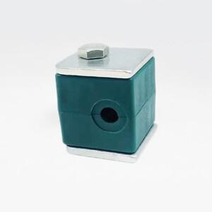 PP 플라스틱 부품 튜브 클램프 직경 6-12.7mm 라이트 듀티 DIN 3015 오일 TLPG3 유압 기계 파이프