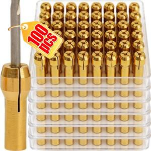 0.5-3.2mm 미니 소형 마이크로 척 드릴 어댑터 구리 황동 파워 로터리 도구 연삭기 클램핑