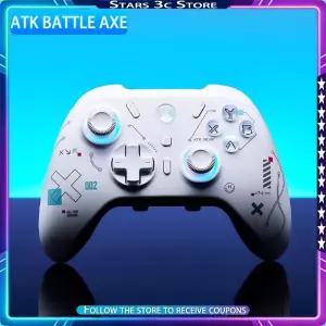 호환  ATK 배틀액스 프로 블루투스 게임 컨트롤러 트리 모드 1000hz 마이크로 버튼 트리거링 저지연 게임