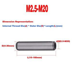 경화 내부 스레드 플랫 헤드 원통형 핀