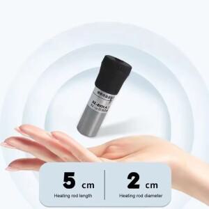 미니 소형 USB 수족관 히터 조절  수중 어항/거북이 탱크 15W/25W 디지털 디스플레이 온도 18-34°C ° 씨