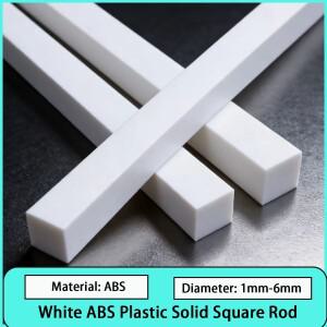 직경 1mm~6mm의 ABS 플라스틱 고체 사각봉은 건축 장식 전자 액세서리 등됩니다.