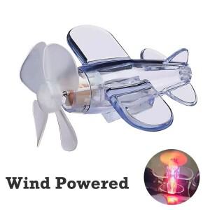 풍력 발전 LED 라이트 바이크 오토바이  승마 비행기 장식 핸드 바 자동차 백미러