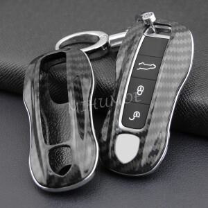 2019-2025 포르쉐 호환 파나메라 타이 카이엔 쿠페 911 자동차 리모컨 키 케이스 커버 쉘 키체인 액세서리