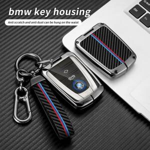 BMW 호환 I3  I8  에너지 전기 자동차 원격 제어 금속 쉘 키 케이스 용 특수 디자인 내구성 액세서리