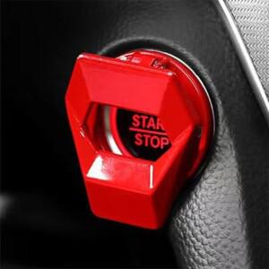 범용 자동차 엔진 스타트 스톱 버튼 커버 람보 스타일 긁힘 방지 보호 장식 접착식 액세서리
