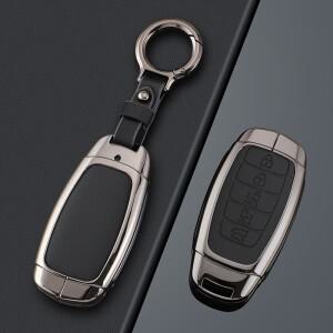 현대 호환 투싼 쿠스토 엘란트라 아반떼 키체인 소나타10 자동차 액세서리 보호 코르텍스 키 케이스 커버