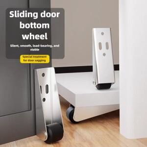 가구용 무소음 측면 장착 방향성 롤러 도어 지지 이동 휠 다기능 스테인리스 스틸 풀리 게이트 캐스터