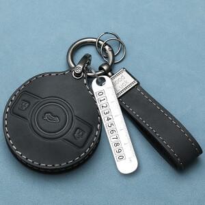 메르세데스 호환 벤츠 호환 스마트 Fortwo 1 BRABUS 2022 자동차 키 케이스 Fob 커버 쉘 체인 액세서리