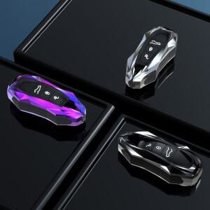 포르쉐 호환 718 카이엔 파나메라 911 마 키 케이스 커버 타이 카이맨 박스터용 아연 합금 자동차 쉘 홀더