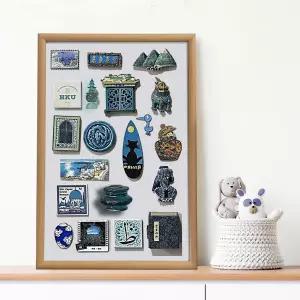 마그넷 칠판 흡자성 플립 커버형 화이트보드 기능 벽장식