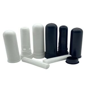 10Pcs 에센셜 오일 빈 흡입기 튜브에는 면 심지 리필  스포이드가 포함된 스틱이 함께 제공됩니다.