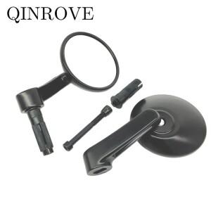 레트로 복고풍 엔틱 바이크 오토바이 핸들 바 엔드 백미러 스즈키 호환 GSR600 SV650 Vstrom Keeway RKF125