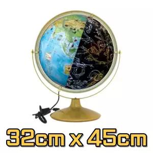 초등 어린이 선물용 과학학습교구 LED 별자리 지구본 유아 교육용