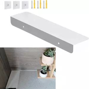 금속 주방 냉장고 갭 파티션 조리대 확장 보드 측면 조리대와 벽 사이의 커버 드릴 없음(흰색 7.87 * 3.93