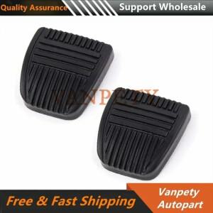 새로운 브레이크 클러치 페달 패드 고무 커버 세트, 도요타 4 러너 캠리 셀리카 랜드 크루저 파세오 RAV4