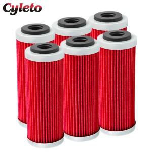 46 Pcs Cyleto 오일 필터 KTM SX EXC SMR 250 350 400 450 505 530 2007-2020