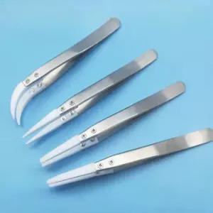 테프론 팁 웨이퍼용 직선형 고정밀 작업 초정밀 포셉형