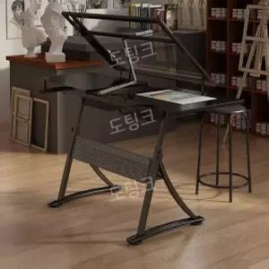 드로잉 테이블 이젤 데스크 도면 접이식 그림 책상 화판 스케치 각도조절