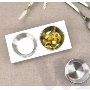 ( )소스볼 받침대 2구 컵받침 컵거치대 컵거치 소스컵 그릇받침대