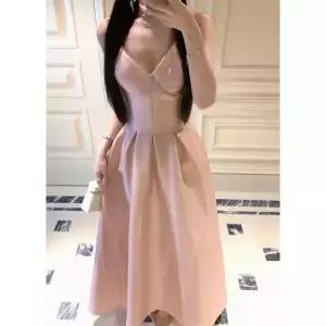 블랙팬서 여사친 스커트 롱 나시생일 드레스 공주 OPH1