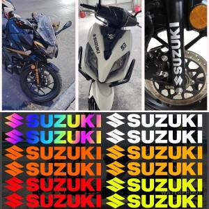 스즈키 레이싱 스티커 모토 자동차 바디 범퍼 윈도우스 오토바이 노트북 벽 비닐 데칼 튜닝 액세서리