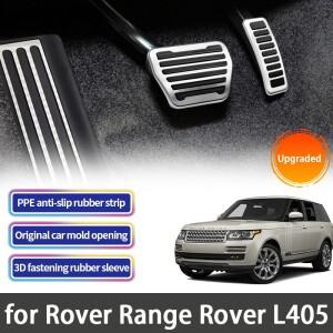 랜드로버 레인지로버 L405 2012~2022 2016 가솔린 연료 액셀러레이터 브레이크 무타공 페달 커버 패드