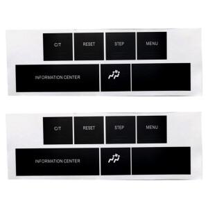 크라이슬러 용 지프 제어 05-09 정보 수리 스티커 내부 교체 부품 버튼 데칼