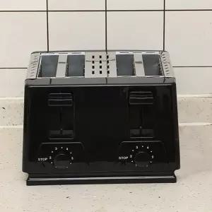 와플용 전기 토스터기 조절 가능한 자동 아침 식사 기계 4 슬라이스