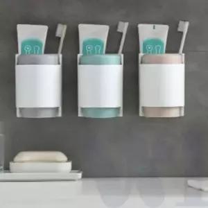 ( )칫솔스탠드 양치컵걸이 세면대컵걸이 욕실컵걸이 양치거치대 칫솔거치대 욕실칫솔꽂이