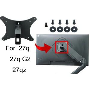 HP OMEN 2023 27인치 27qz G2 27k 모니터용 VESA 벽걸이 어댑터 스탠드/암/데스크 마운트용 브래킷