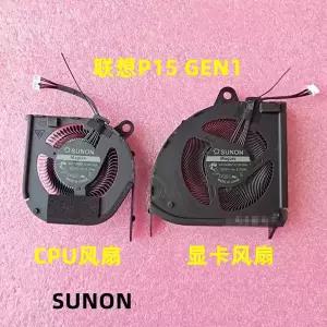 호환  Lenovo ThinkPad P15 Gen1 용 노트북 CPU 냉각 선풍기 MG75090V1-C192-S9A MG75090V1-C195-S9A ND75C