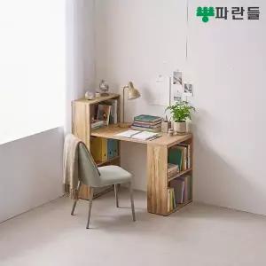 [착불배송] 파란들가구 23T상판 E0 LPM 1400 3단600책장 2단책장 h형책상세트