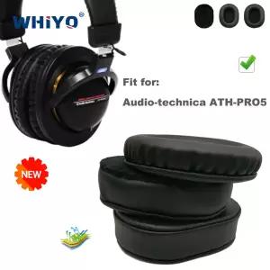 교체 earpads 오디오 테크니카 ATH-PRO5 ATH PRO 5 헤드셋 부품 가죽 쿠션 벨벳 Earmuff 이어폰 슬리브 커