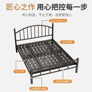 철제 침대 프레임 슈퍼싱글 라지 80CM 1200x1900 1000mmx2000mm 핑크