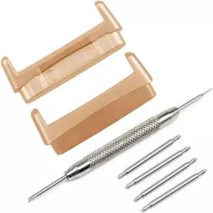 Fitbit Versa 4/3/Sense 2/Sense 커넥터용 Sankel 호환 밴드 커넥터 어댑터용 스테인리스 스틸 교체형 연결