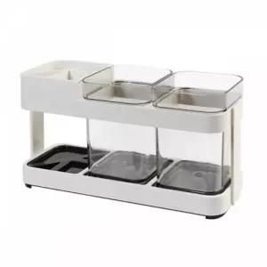 ( )가정용 칫솔꽂이 컵걸이 거치대 치약 칫솔 보관함 양치