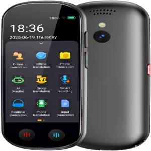 WiFi가 필요 없는 언어 번역기 2026년 업그레이드된 AI 150개 이상의 인스턴트 양방향 음성 비즈니스 학습