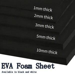 흑백 38도 무취 라이닝 박스 보호용 스펀지 시트 포장재 충격 손상