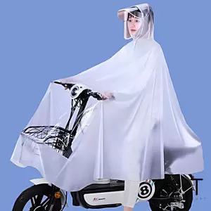 스쿠터 우비 배달 우의 자전거 비옷 배달용 코트형 판초의