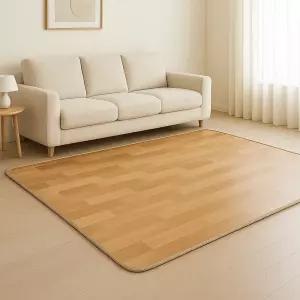 일광 국내 제작 온도 과열방지 동파 방지 우드 카페트 온수매트 대형 140cmX230cm