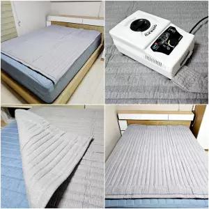 일광 국내 제작 온도 과열방지 동파 방지 슬림 온수매트 더블 전체난방형 145cmX190cm